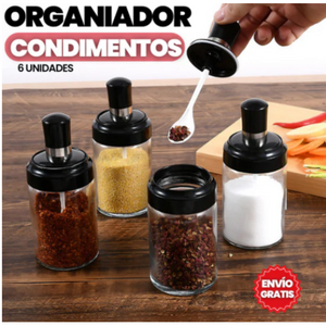 Pack de organizadores de condimentos X6UND